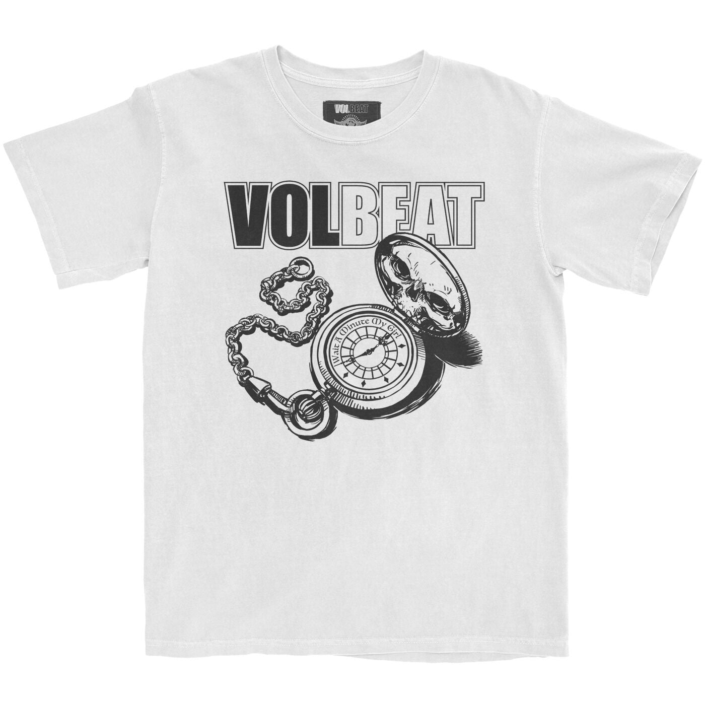 Wait A Minute Girl White T-Shirt