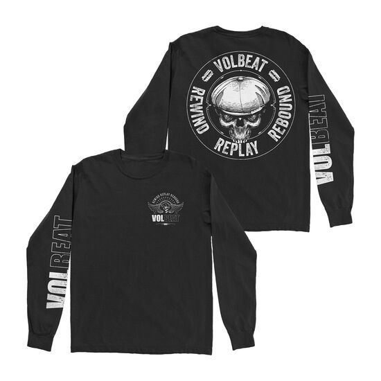 Rewind, Replay, Rebound Long Sleeve T-Shirt (M)