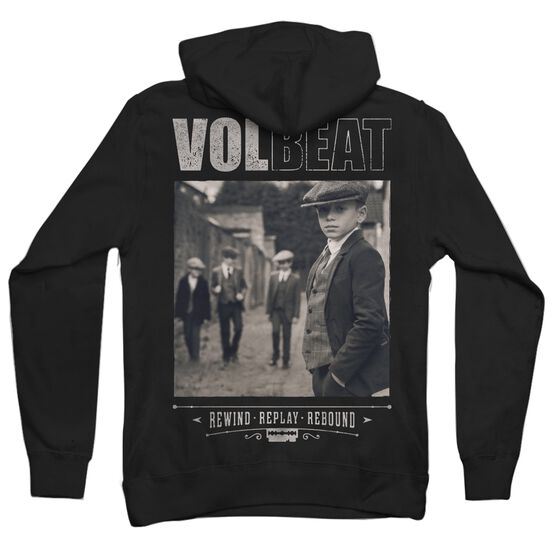 Rewind, Replay, Rebound Zip Hoodie (S)