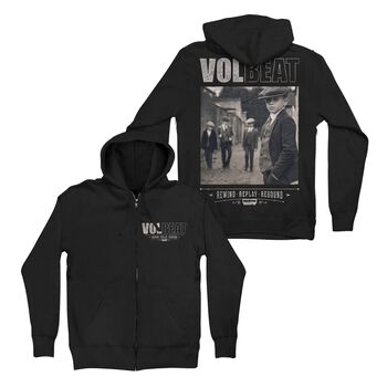 Rewind, Replay, Rebound Zip Hoodie